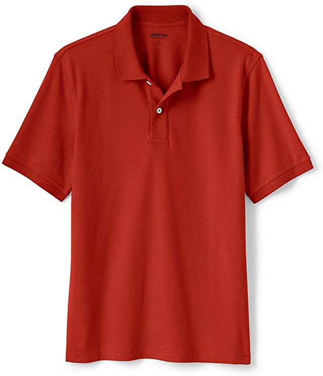 Lands End Mens Comfort First Mesh Golf Polo Shirts