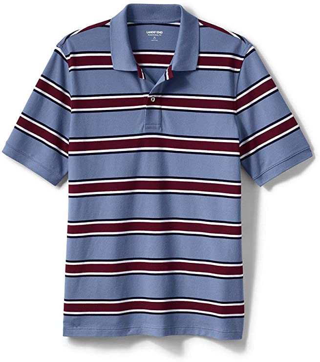 Lands End Mens Comfort First Mesh Golf Polo Shirts