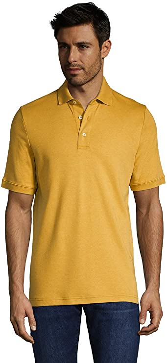 Lands End Mens Super Soft Supima Golf Polo Shirts