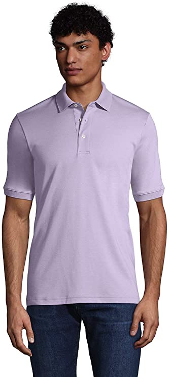 Lands End Mens Super Soft Supima Golf Polo Shirts