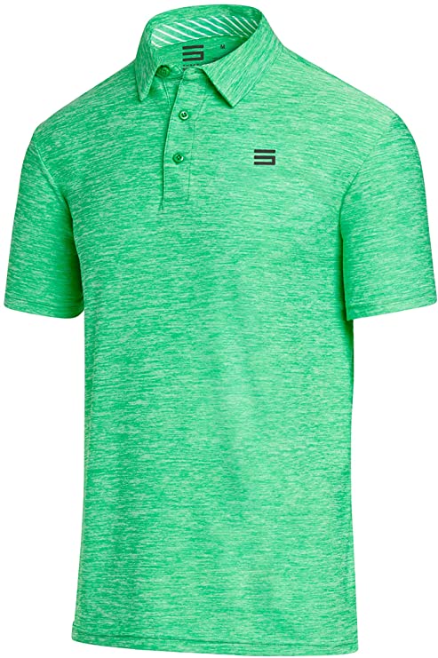 Mens Three Sixty Six Dry Fit Golf Polo Shirts