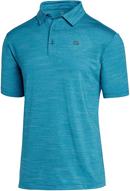 Three Sixty Six Mens Dry Fit Golf Polo Shirts