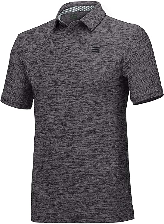 Three Sixty Six Mens Dry Fit Golf Polo Shirts