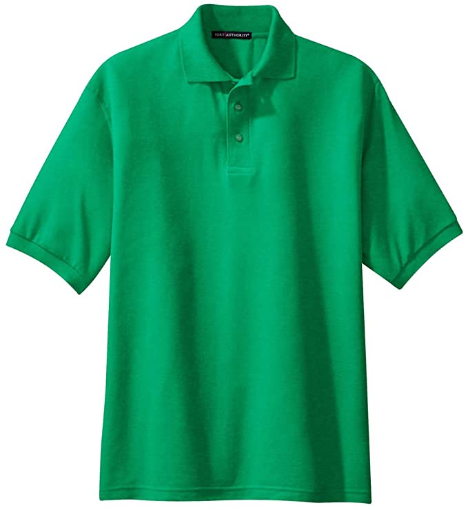 Port Authority Mens Comfortable Silk Touch Golf Polo Shirts