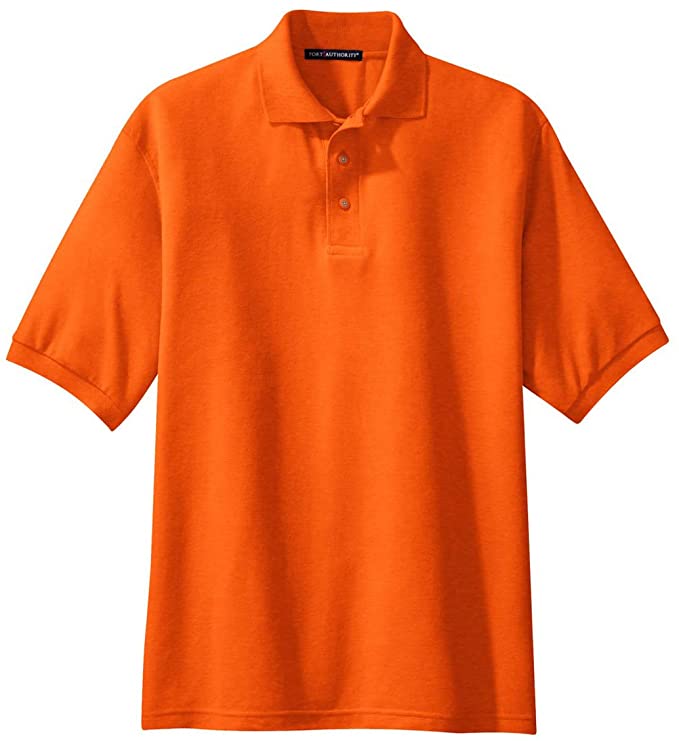 Port Authority Mens Comfortable Silk Touch Golf Polo Shirts