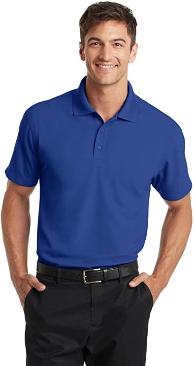 Port Authority Mens Dry Zone Grid Golf Polo Shirts