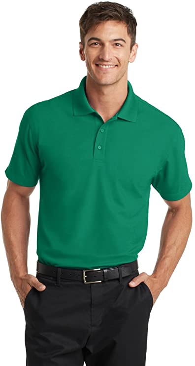 Port Authority Mens Dry Zone Grid Golf Polo Shirts