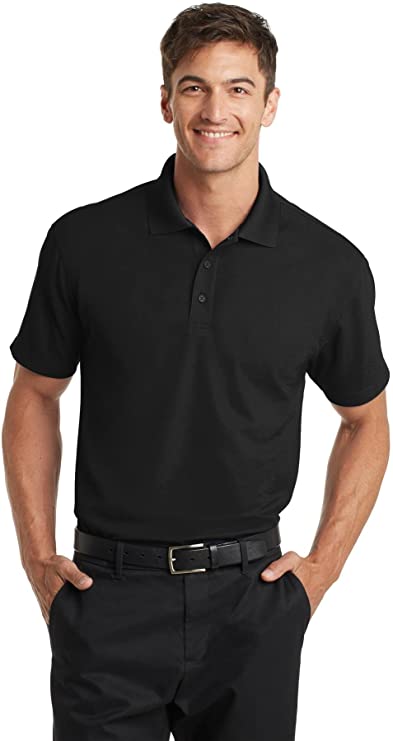 Port Authority Mens Grid Golf Polo Shirts