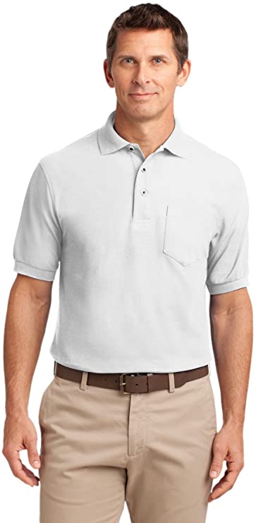 Port Authority Mens Silk Touch Golf Polo Shirts