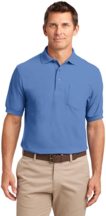 Port Authority Mens Silk Touch Golf Polo Shirts