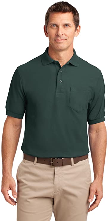 Port Authority Mens Silk Touch Golf Polo Shirts