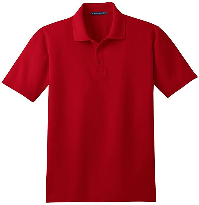 Mens Port Authority Stain Resistant Golf Polo Shirts
