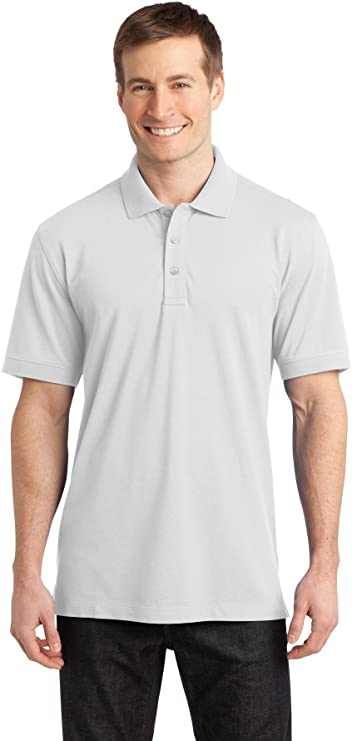 Port Authority Mens Stretch Pique Golf Polo Shirts