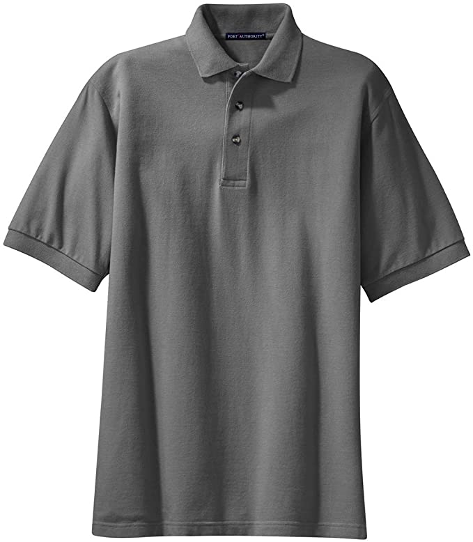 Port Authority Mens Tall Pique Knit Golf Polo Shirts