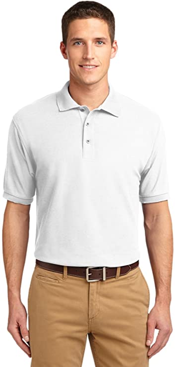 Port Authority Mens Tall Silk Touch Golf Polo Shirts