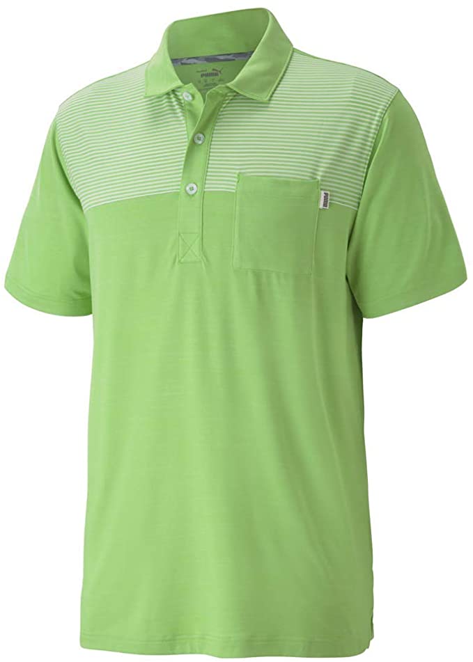 Puma Mens Cloudspun Pocket Golf Polo Shirts