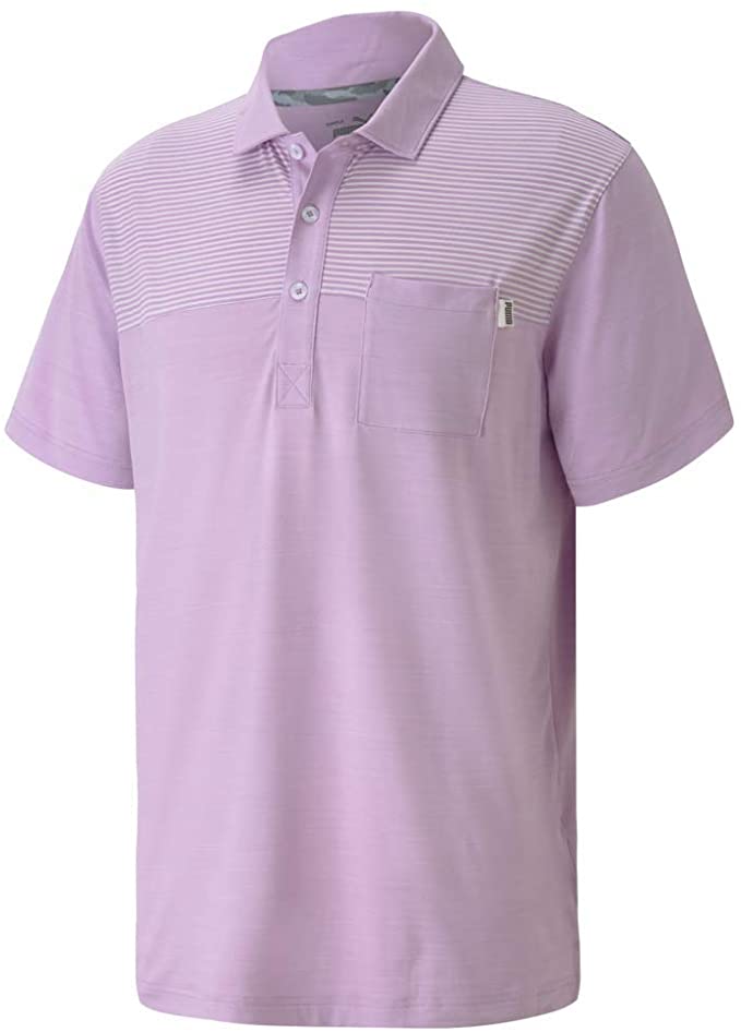 Puma Mens Cloudspun Pocket Golf Polo Shirts