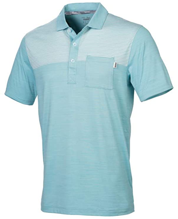 Puma Mens Cloudspun Pocket Golf Polo Shirts