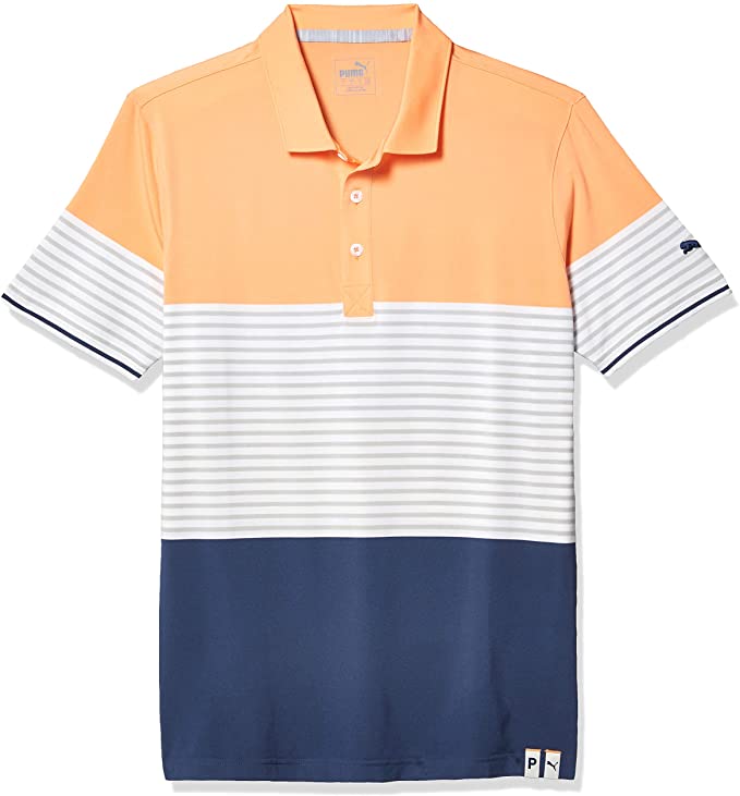 Mens Puma Cloudspun Taylor Golf Polo Shirts