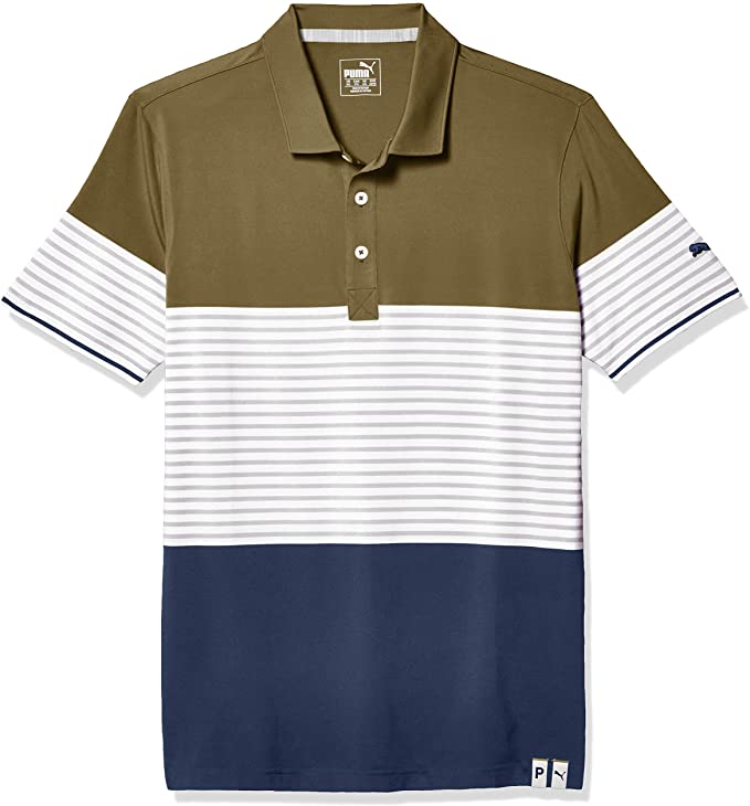 Puma Mens Cloudspun Taylor Golf Polo Shirts