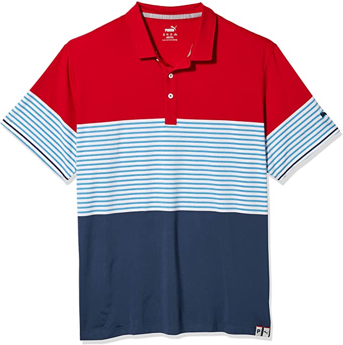 Puma Mens Cloudspun Taylor Golf Polo Shirts