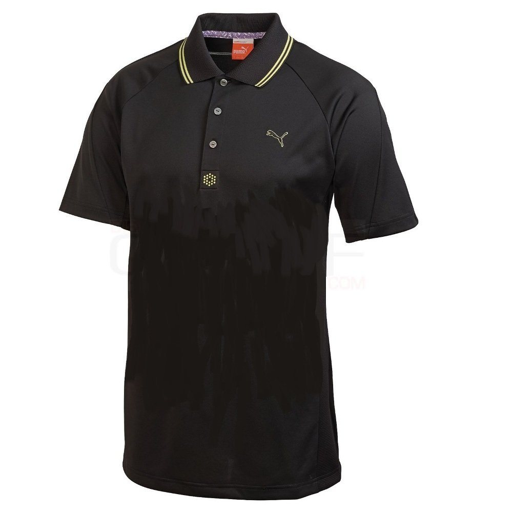Mens Puma NA CB Jacquard Golf Polo Shirts