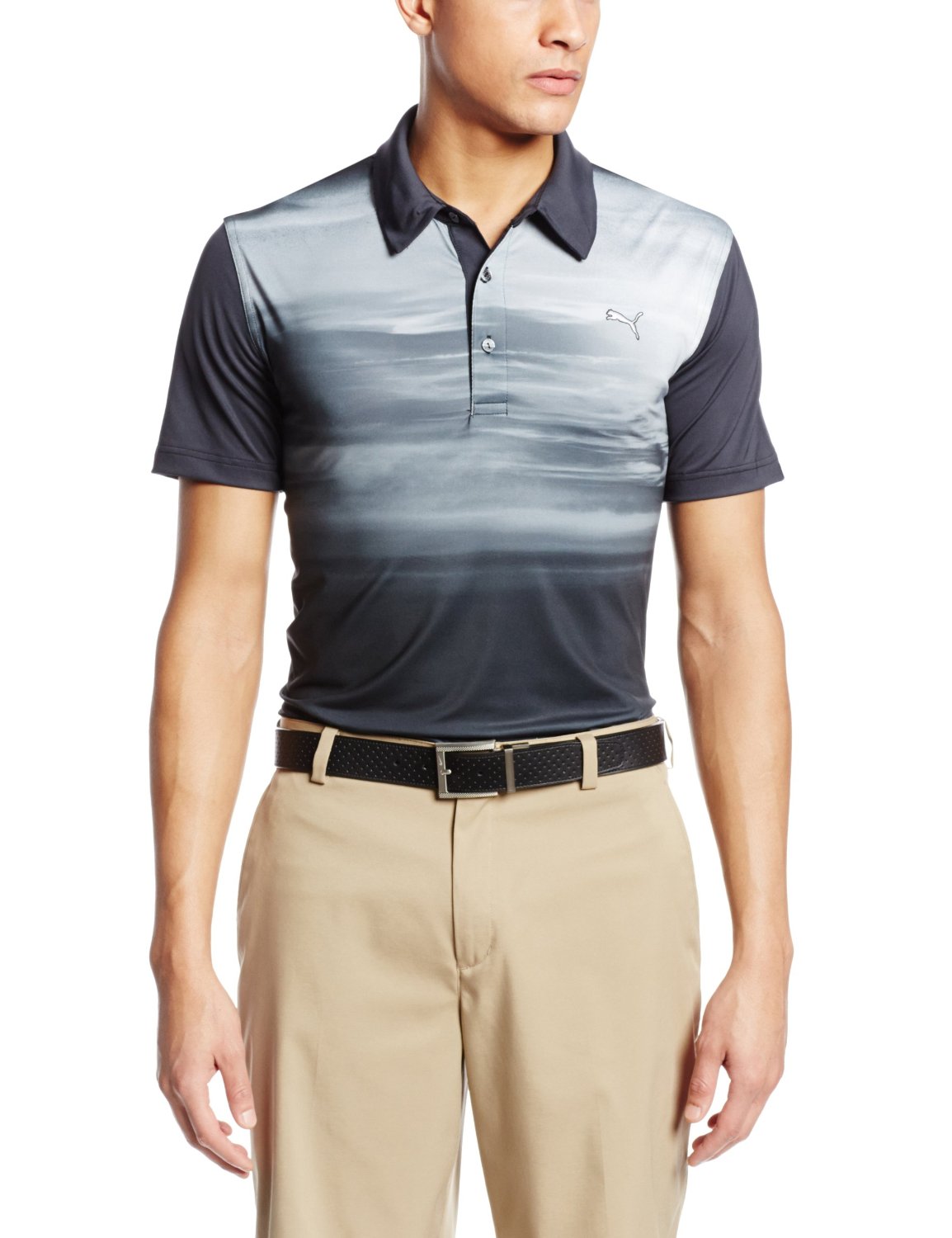 Mens Puma NA Digi-Sky Golf Polo Shirts