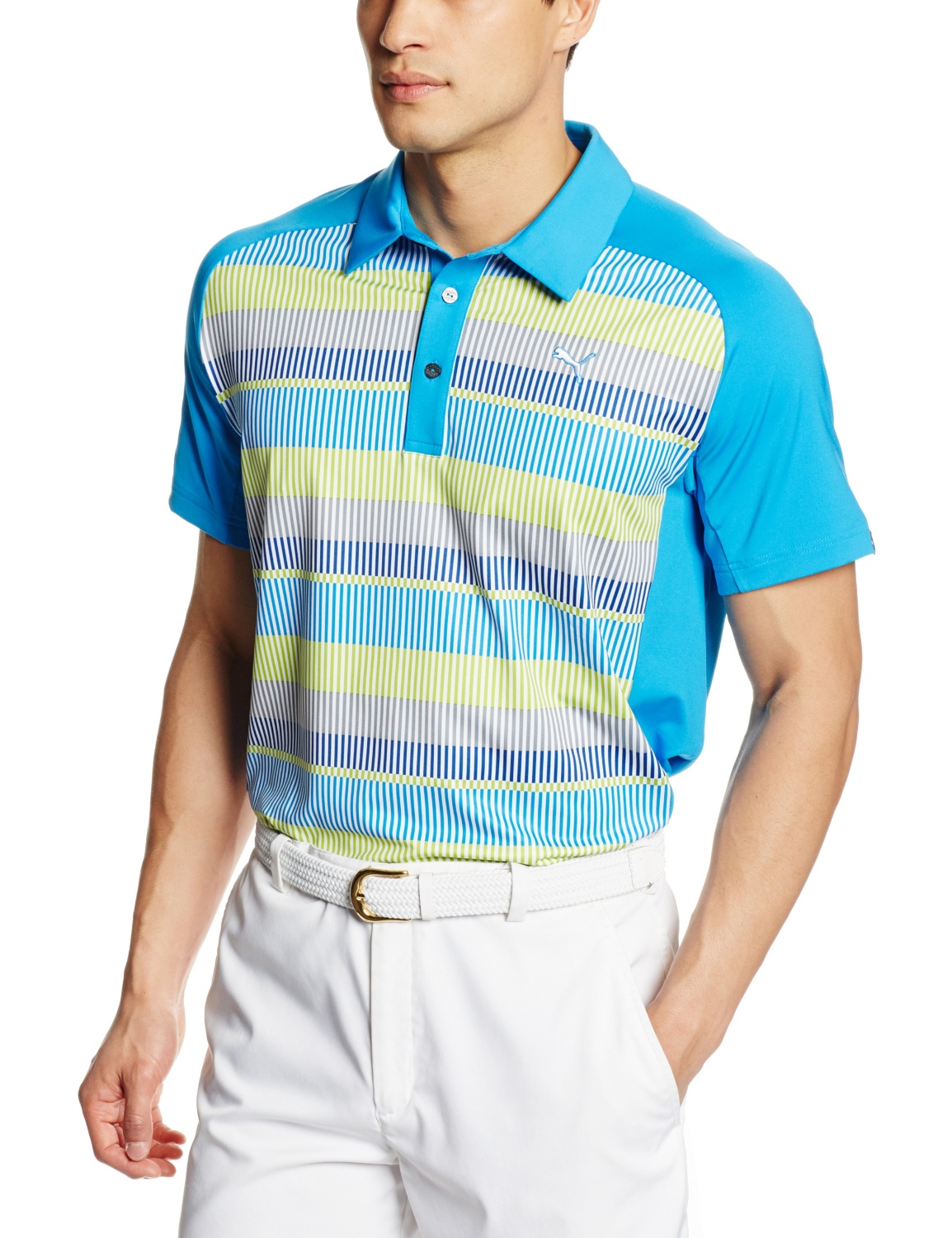 Puma NA Raglan Digi Golf Polo Shirts