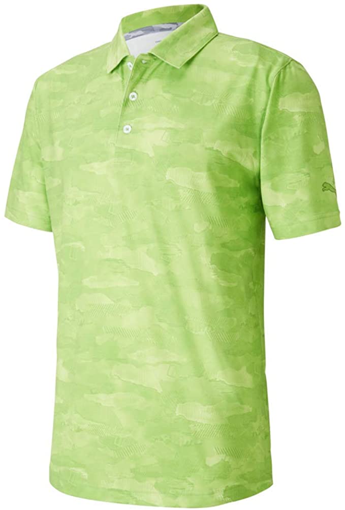 Mens Puma Solarized Camo Golf Polo Shirts