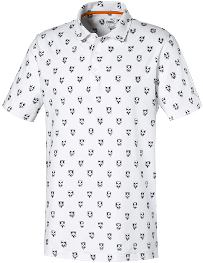 Puma Mens X Scull Golf Polo Shirts