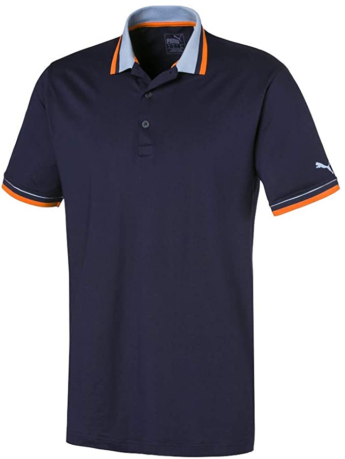 Mens Puma X Tipped Golf Polo Shirts