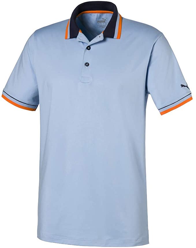 Puma Mens X Tipped Golf Polo Shirts