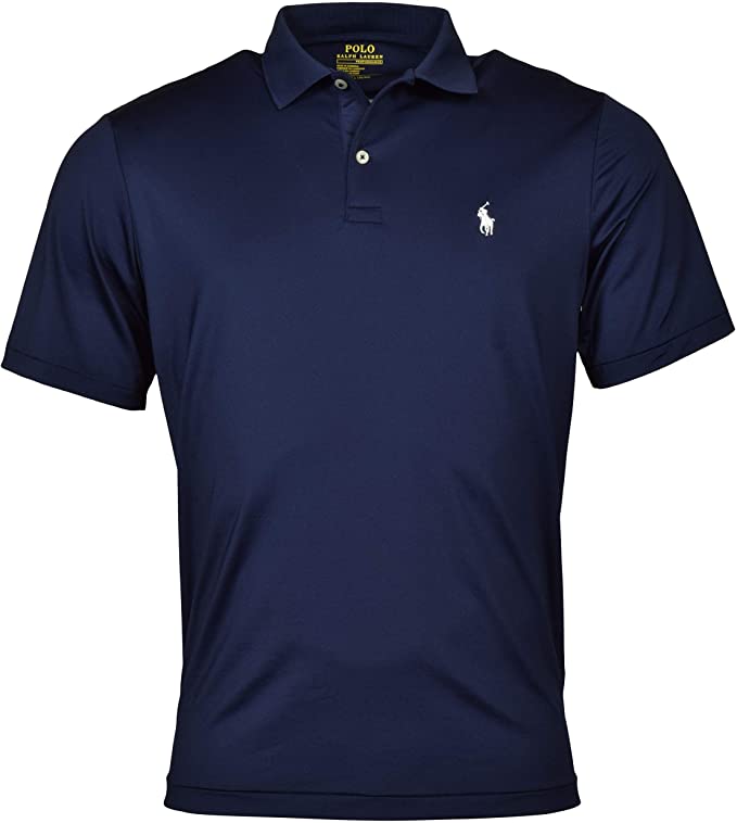 Ralph Lauren Mens Performance Interlock Golf Polo Shirts