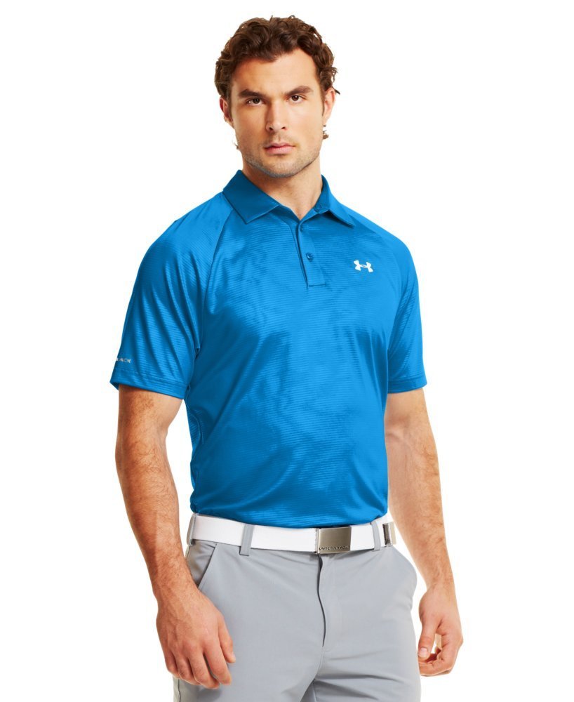 Under Armour Mens Coldblack Player Golf Shirts