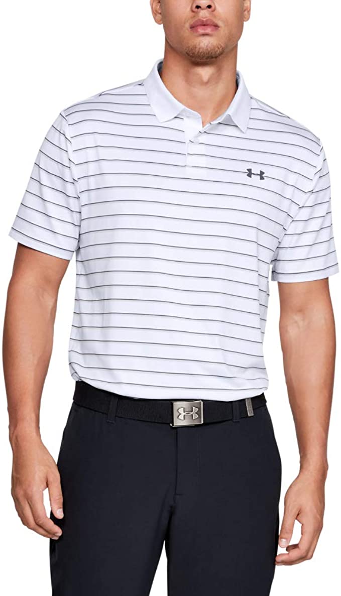 Under Armour Mens Performance 2.0 Novelty Golf Polo Shirts