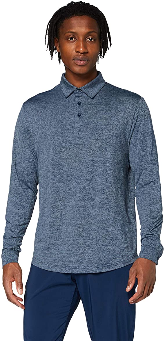 Under Armour Mens Playoff 2.0 Long Sleeve Golf Polo Shirts