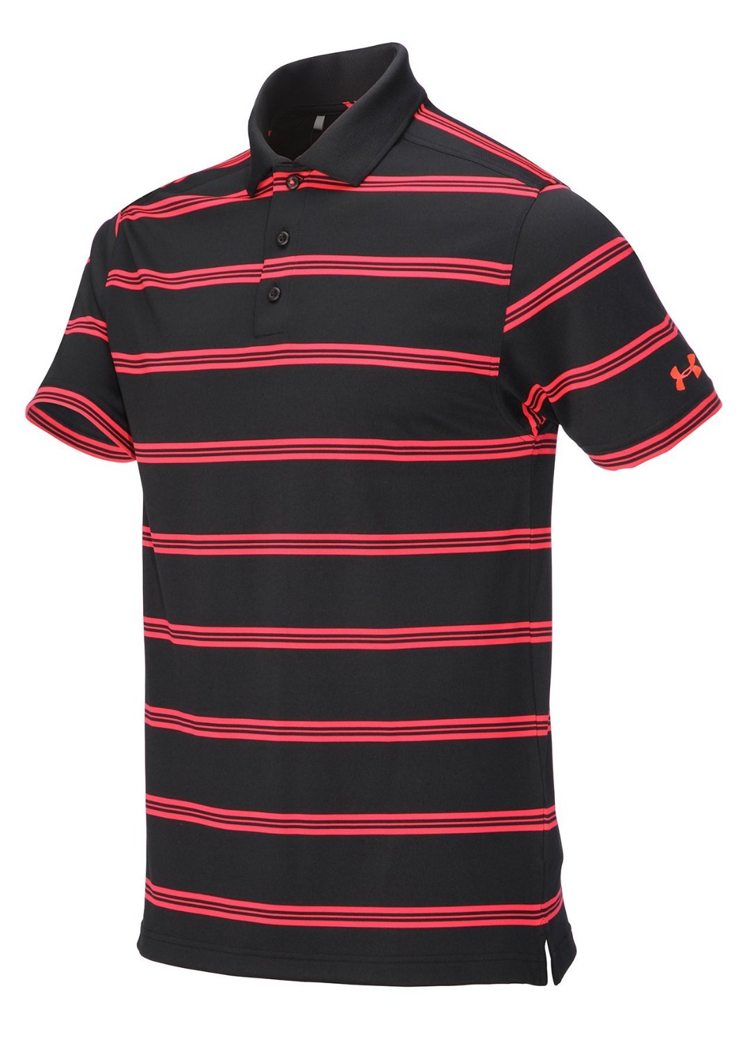Under Armour Stripe UPF Golf Polo Shirts