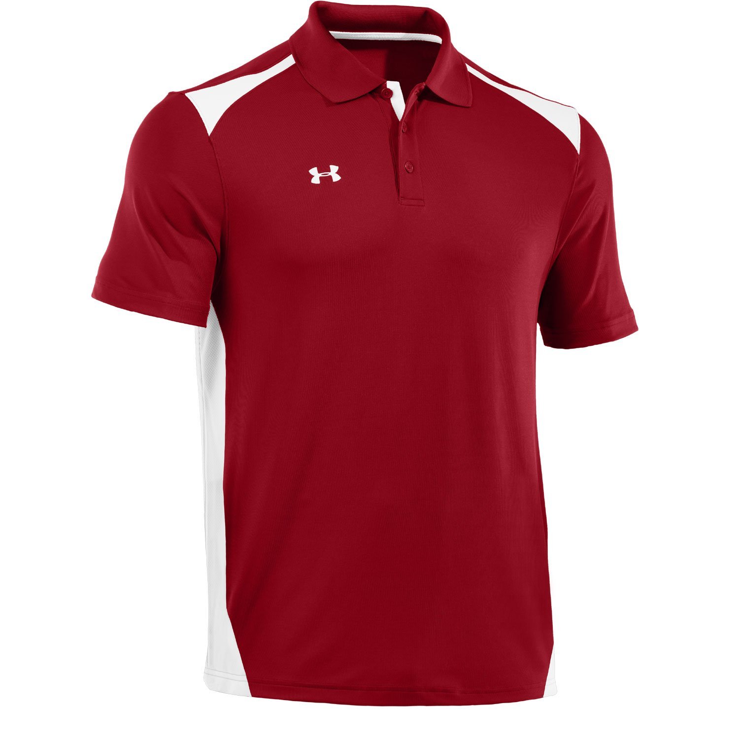 Under Armour Mens Team Colorblock Polo Shirts