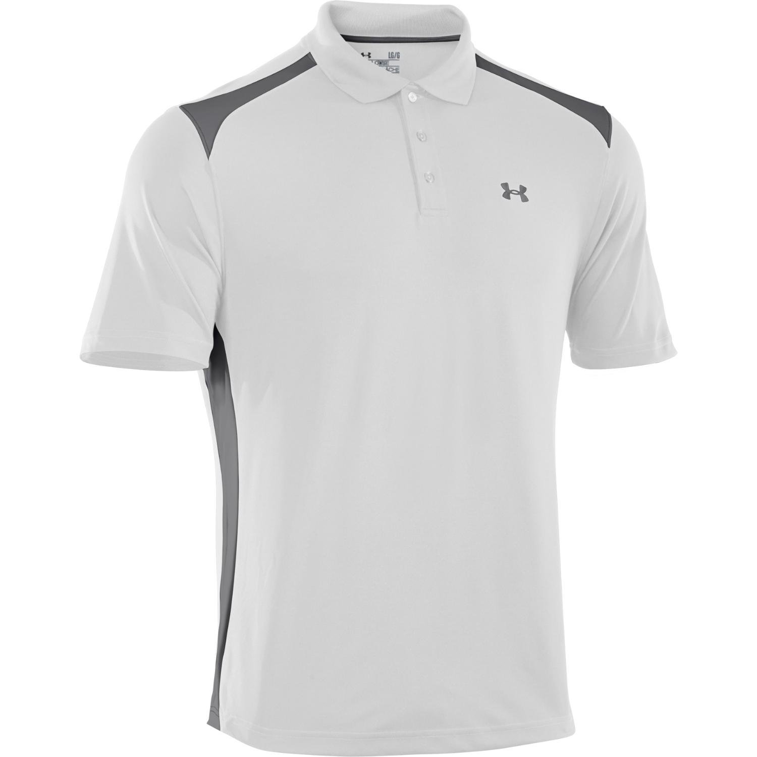 Under Armour Mens Team Colorblock Golf Shirts