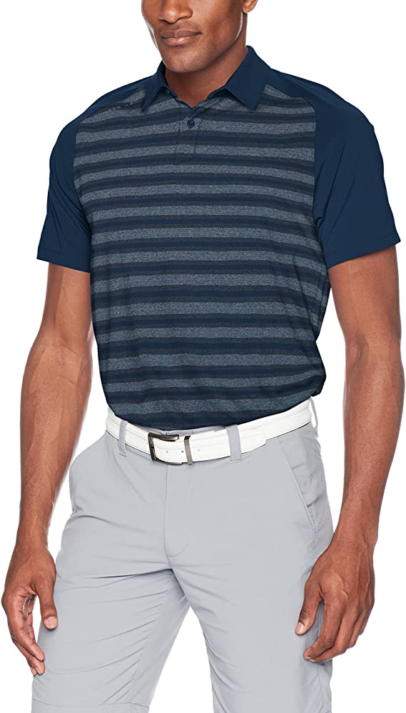 Under Armour Mens Threadborne Boundless Golf Polo Shirts