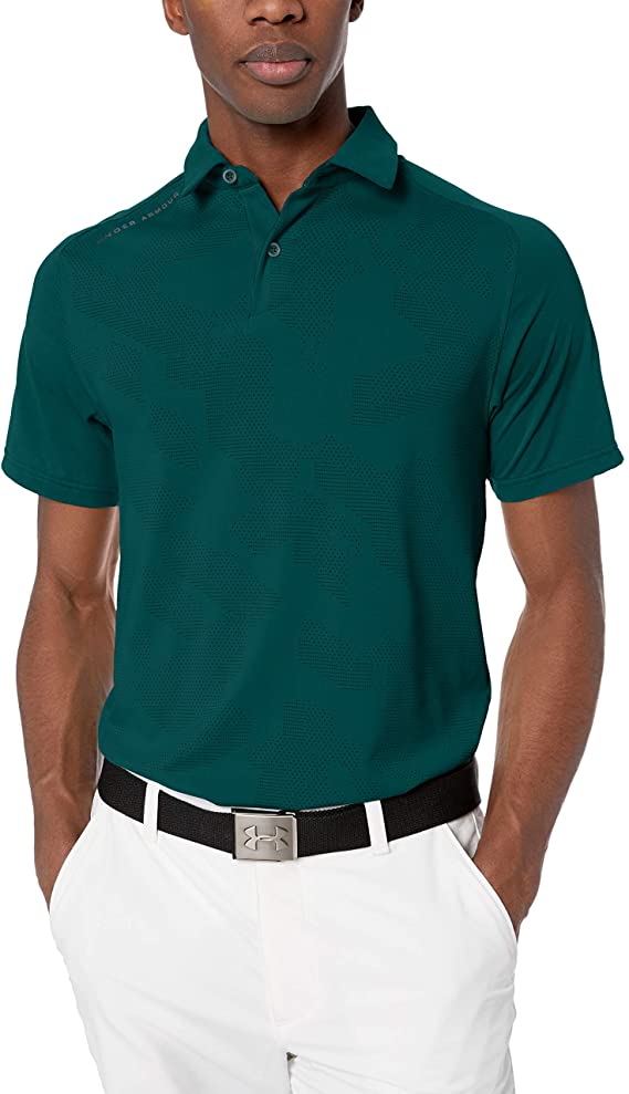 Under Armour Mens Tour Tips Champion Golf Polo Shirts