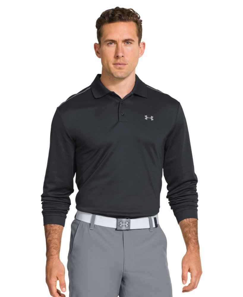 Under Armour Mens UA ColdGear Infrared Performance Golf Polo Shirts