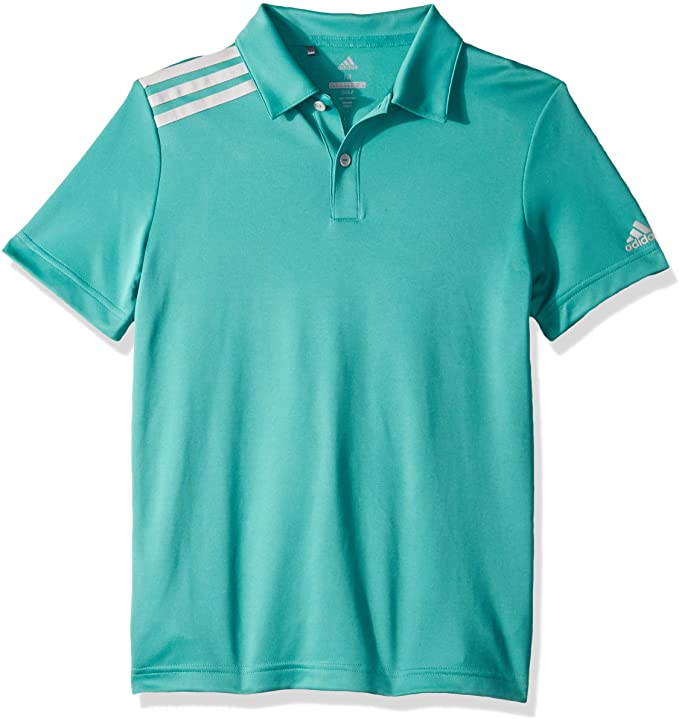 Adidas Womens 3 Stripe Tournament Golf Polo Shirts