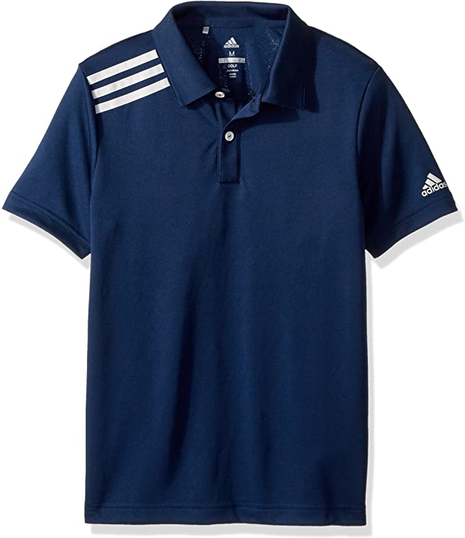 Adidas Womens 3 Stripe Tournament Golf Polo Shirts