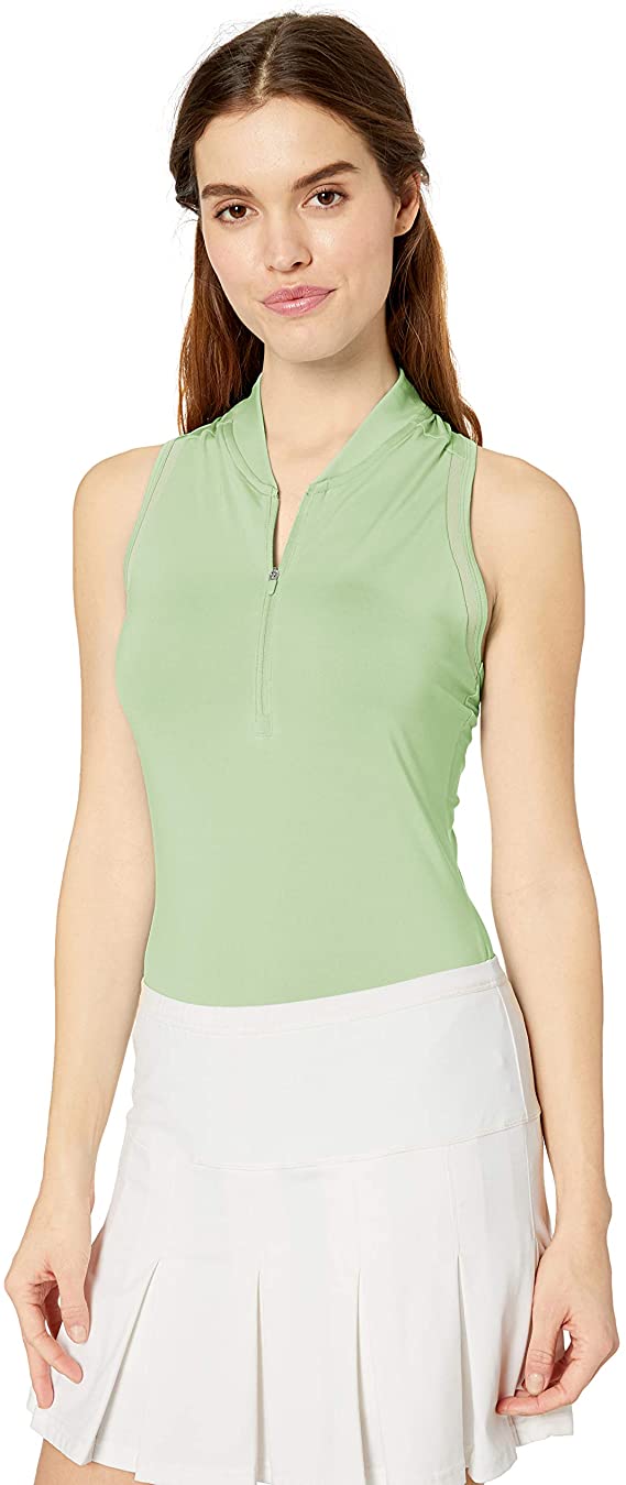 Adidas Womens Beyond 18 Sleeveless Golf Polo Shirts