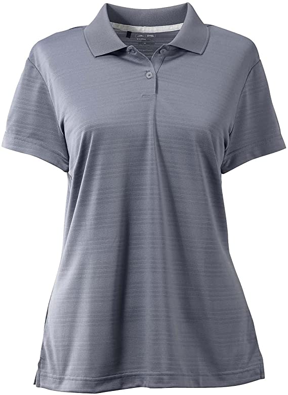 Adidas Womens Climalite Textured Golf Polo Shirts