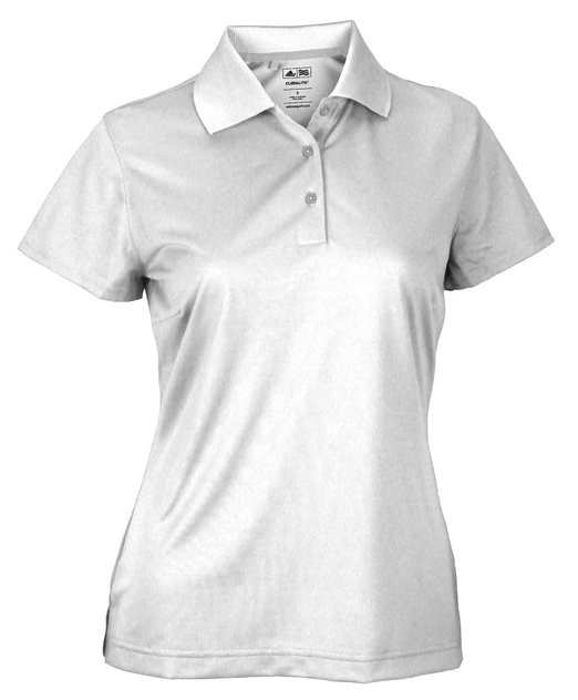 Womens Climalite Textured Solid Golf Polo Shirts