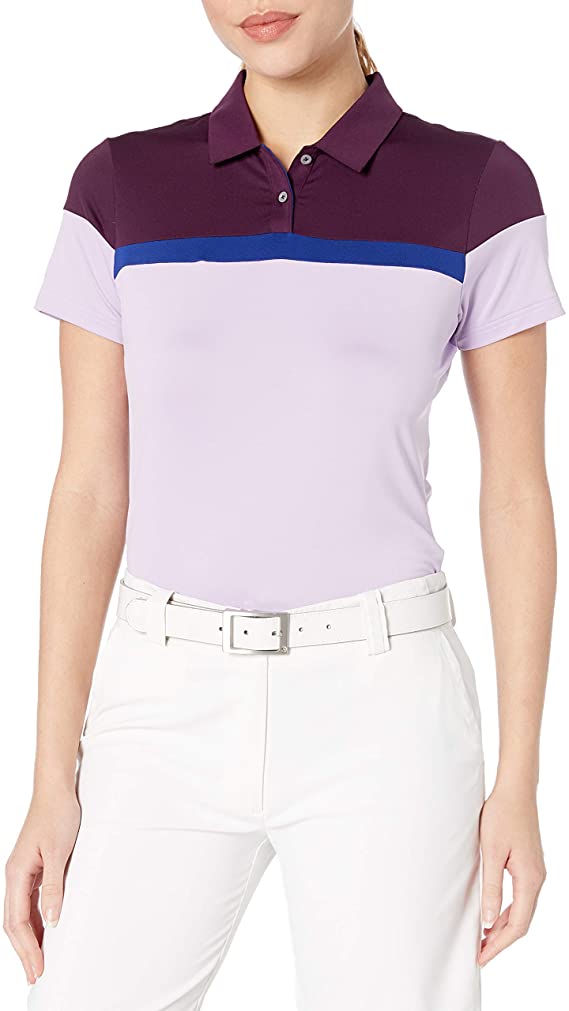 Womens Adidas Color Locked Golf Polo Shirts