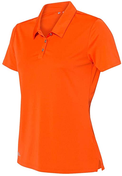 Adidas Womens Performance Sport Golf Polo Shirts