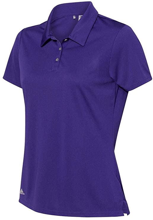 Adidas Womens Performance Sport Golf Polo Shirts